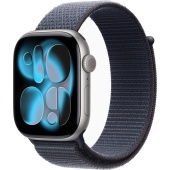 Apple Watch Series 11 (46mm) Алюминиевый корпус, Серый космос, Sport Loop (без RuStore)