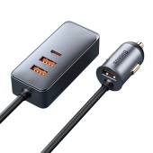 Автомобильное ЗУ Baseus Share Together PPS 3USB+UCB-C 120 ватт