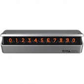Табличка с номером телефона для авто Bcase TITA