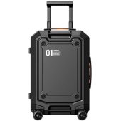 Чемодан UREVO Suitcase Sahara Army 24" Черный