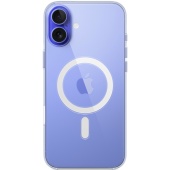Чехол Clear Case для iPhone 16 Пластик (с MagSafe)