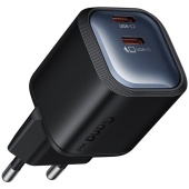 Сетевое ЗУ Mcdodo CH-100, 45 ватт, 2 выхода: USB-C (2шт)