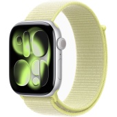 Apple Watch Series 11 (42mm) Алюминиевый корпус, Серебристый, Sport Loop (без RuStore)