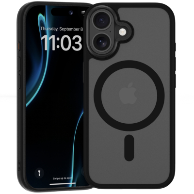 Чехол Benks Mist (MCF) для iPhone 17 (MagSafe) (Накладка Черный)
