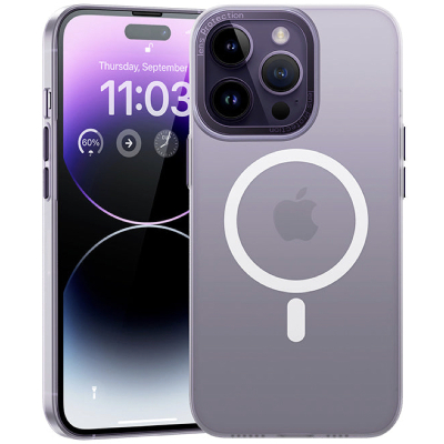 Чехол Benks Haze для iPhone 14 (MagSafe) (iPhone 14 Накладка Фиолетовый)