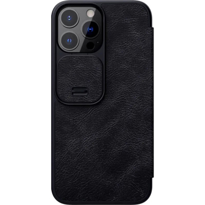 Чехол iPhone 13 Книжка Боковая Кожзам Nillkin Qin Pro (iPhone 13 Книжка Боковая Nillkin Черный)