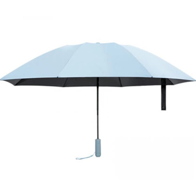 Зонт Urevo Reverse Folding Umbrella with LED Flashlight Серый (Зонт Xiaomi Серый)