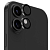 Защитное стекло Benks GlassWarrior на камеру для iPhone 16, 16 Plus, 17, Металлический ободок