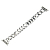 Браслет стальной Cuban Link Metal для Apple Watch 38, 45, 49mm
