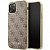 Чехол iPhone 11 Pro Накладка Кожзам Guess 4G collection Hard