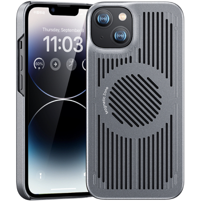 Охлаждающий чехол Benks Biliz Cooling для iPhone 14 Plus (MagSafe) (Накладка Benks Темно-Серый)