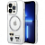 Чехол iPhone 14 Pro Max Накладка Пластик Karl Lagerfeld Karl&Choupette Hard Transparent (с MagSafe)