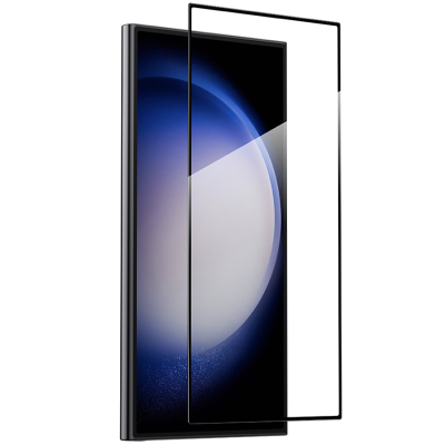 Защитное стекло Benks GlassWarrior для Samsung S24 Ultra Глянцевое (Защитное стекло Черный)