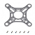 Площадка крепления подвеса для DJI Phantom 3 (Sta), Camera Vibration Absorbing Board